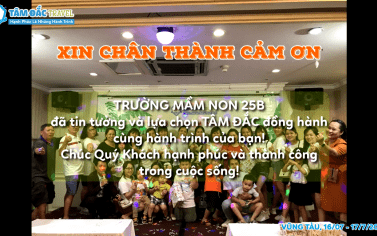 KỶ NIỆM TRƯỜNG MẦM NON 25B, TP. HCM THAM QUAN VŨNG TÀU 16.07 - 17.07.2020