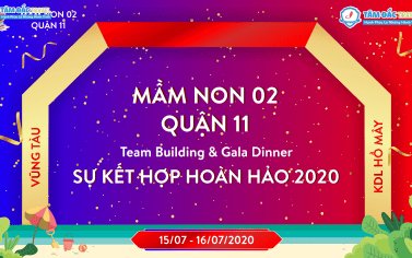 KỶ NIỆM TRƯỜNG MẦM NON 02 QUẬN 11, TP. HCM THAM QUAN VŨNG TÀU - KDL HỒ MÂY 15.07 - 16.07.2020