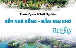 TOUR DU LỊCH ĐẦM KHÔ - BẾN NHÀ RỒNG 1 NGÀY