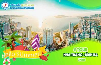 Tour du lịch Nha Trang - Bình Ba  - VinWonder - 3N3Đ